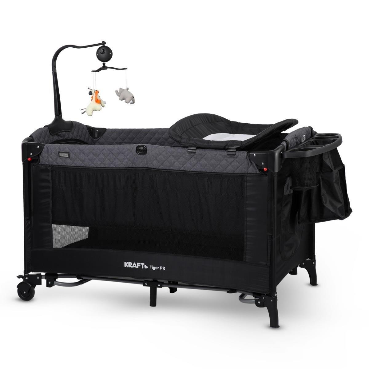 Kraft Oyun Parkı (Anne Yanı) Tiger 70*120Cm Koyu Gri
