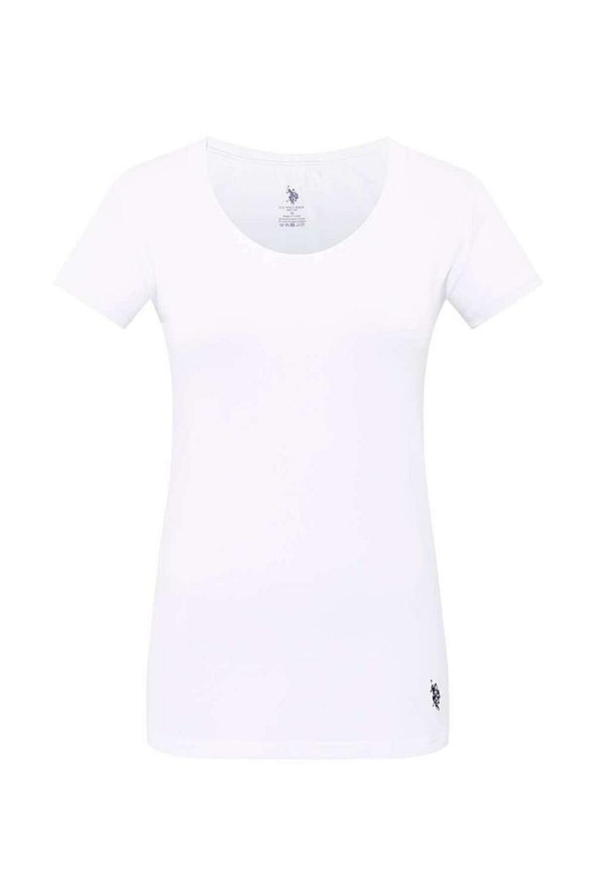 U.S Polo Assn. Tişört 66003 Beyaz