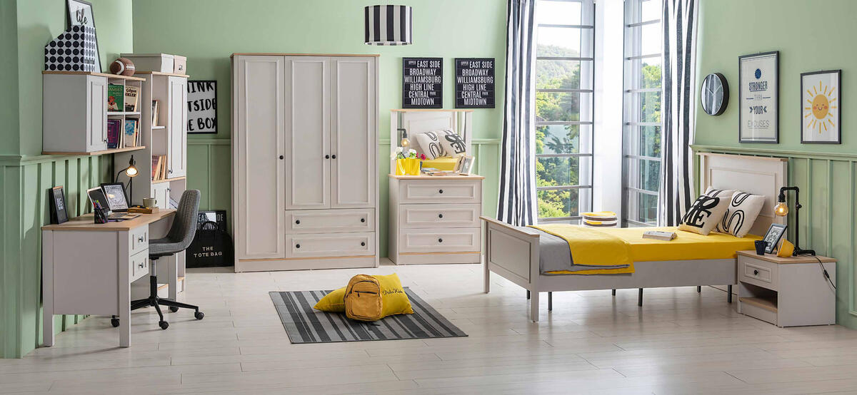 Polo Kids Karyola 100*200 İnci