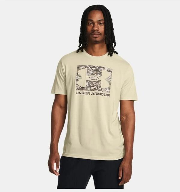 Under Armour Ua Abc Camo Boxed Logo Ss 1361673-273 Bej