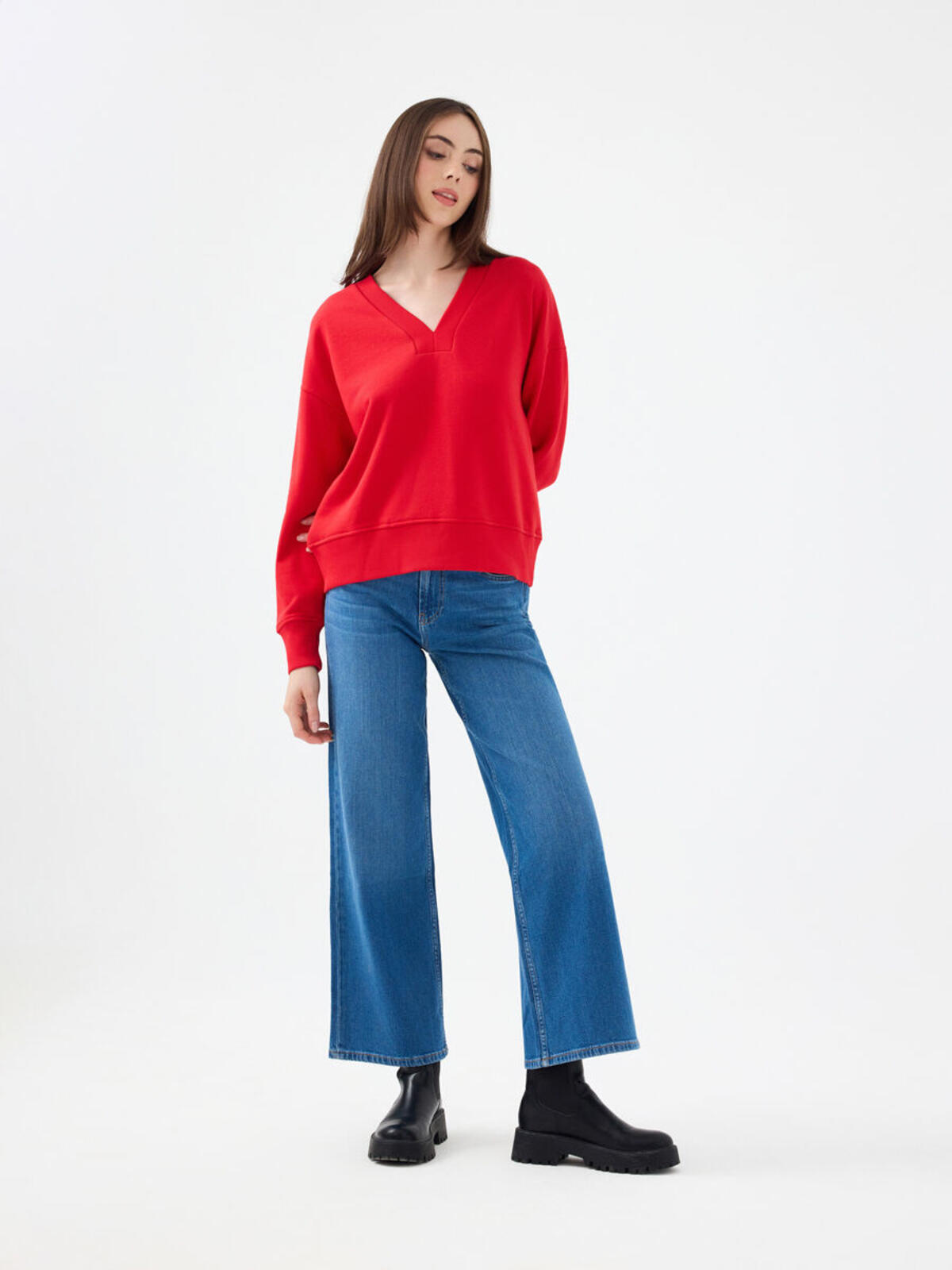 Loft Sweatshirt LF2040720 Kırmızı