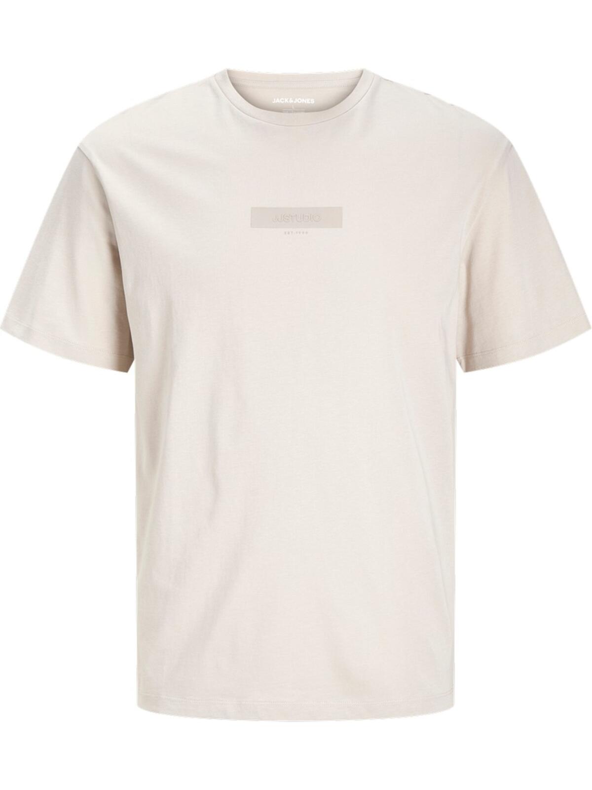 Jack&Jones Tişört 12269369 Krem