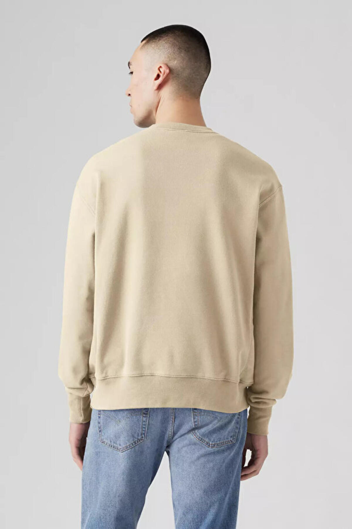 Levis Erkek Sweatshirt A9244-0005 Bej