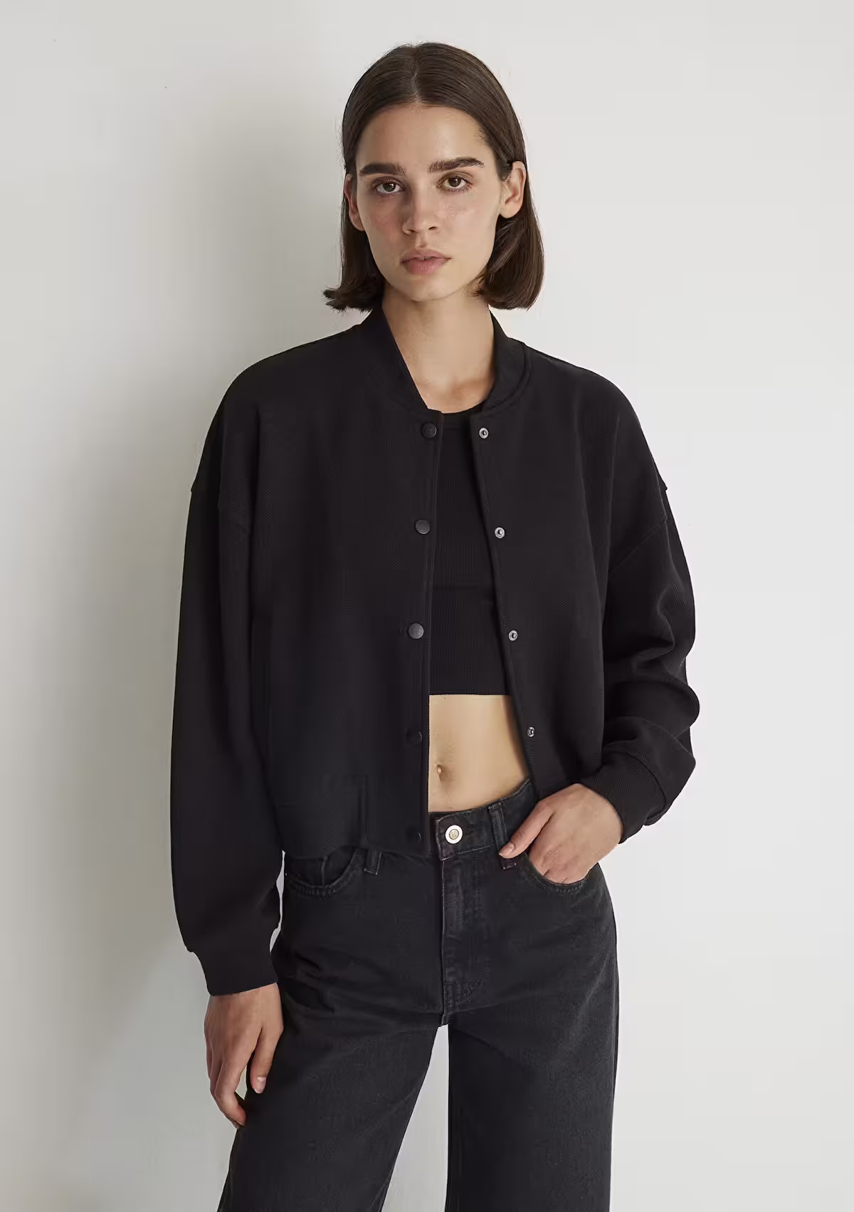 Mavi Sweatshirt M1S10172-900 Siyah