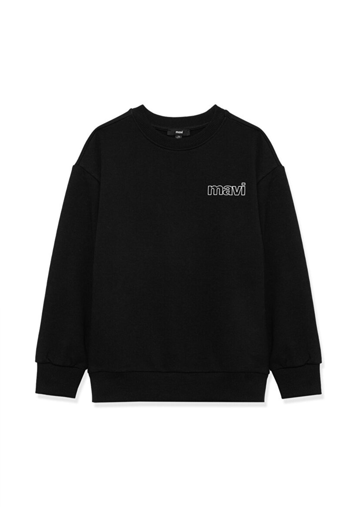 Mavi Sweatshirt Erkek Çocuk M6S10034-900 Siyah