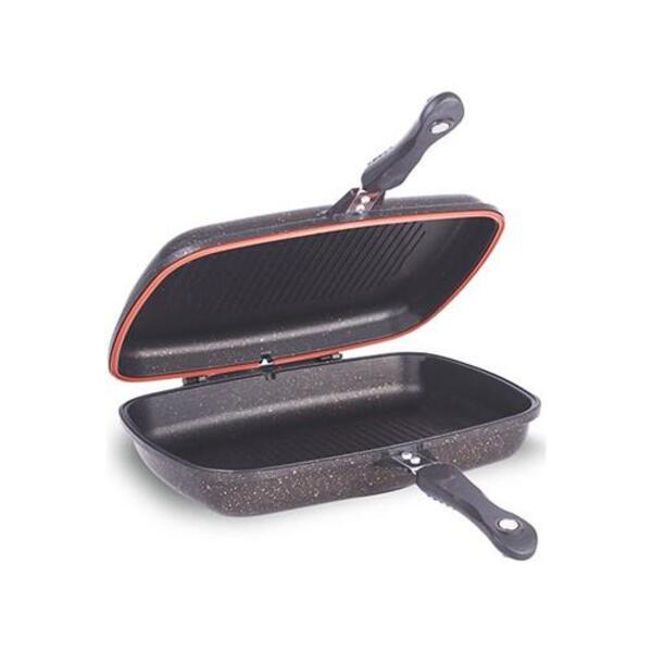 Fms Balık Tavası 36Cm Granit G5002Syh Siyah