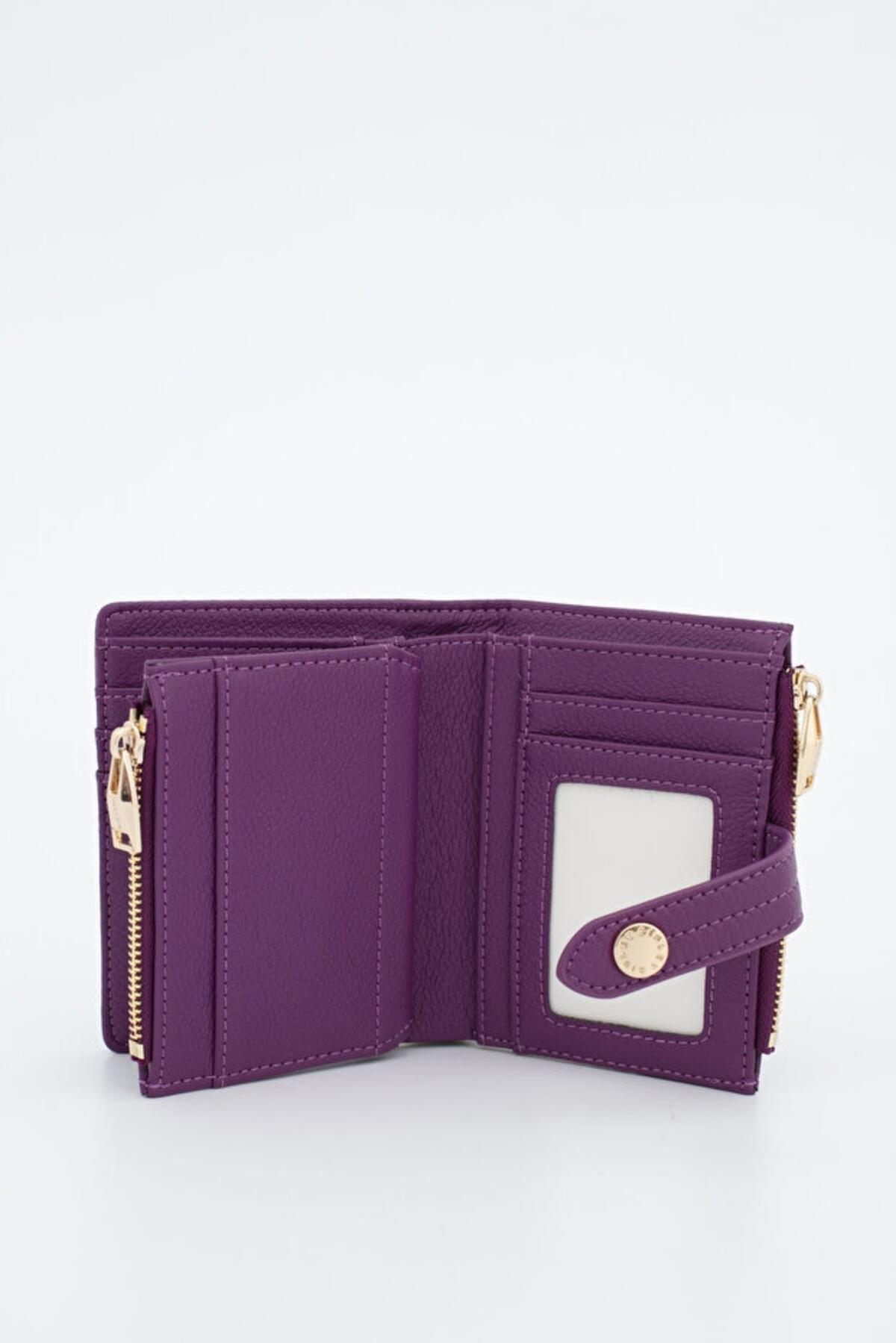 Sisley Kadın Cüzdan SLY_258 Mürdüm