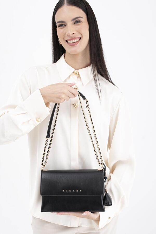 Sisley Kadın Kol Çantası SLY_271 Siyah