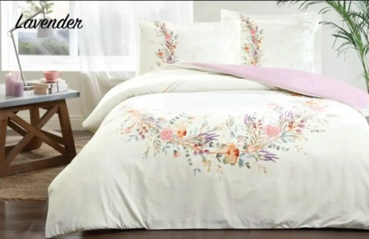 Özdilek Uyku Seti Çift Kişilik Ranforce Lavender Lila