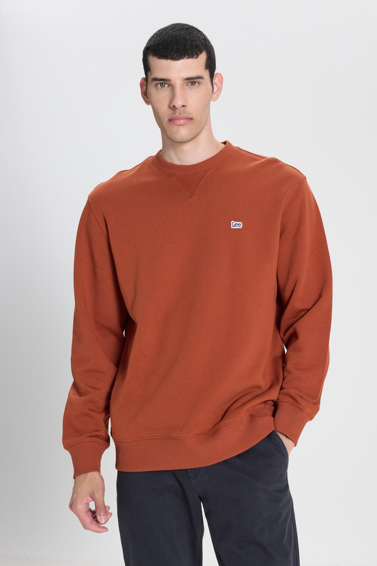 Lee Sweatshirt L81IRY970 Oranj
