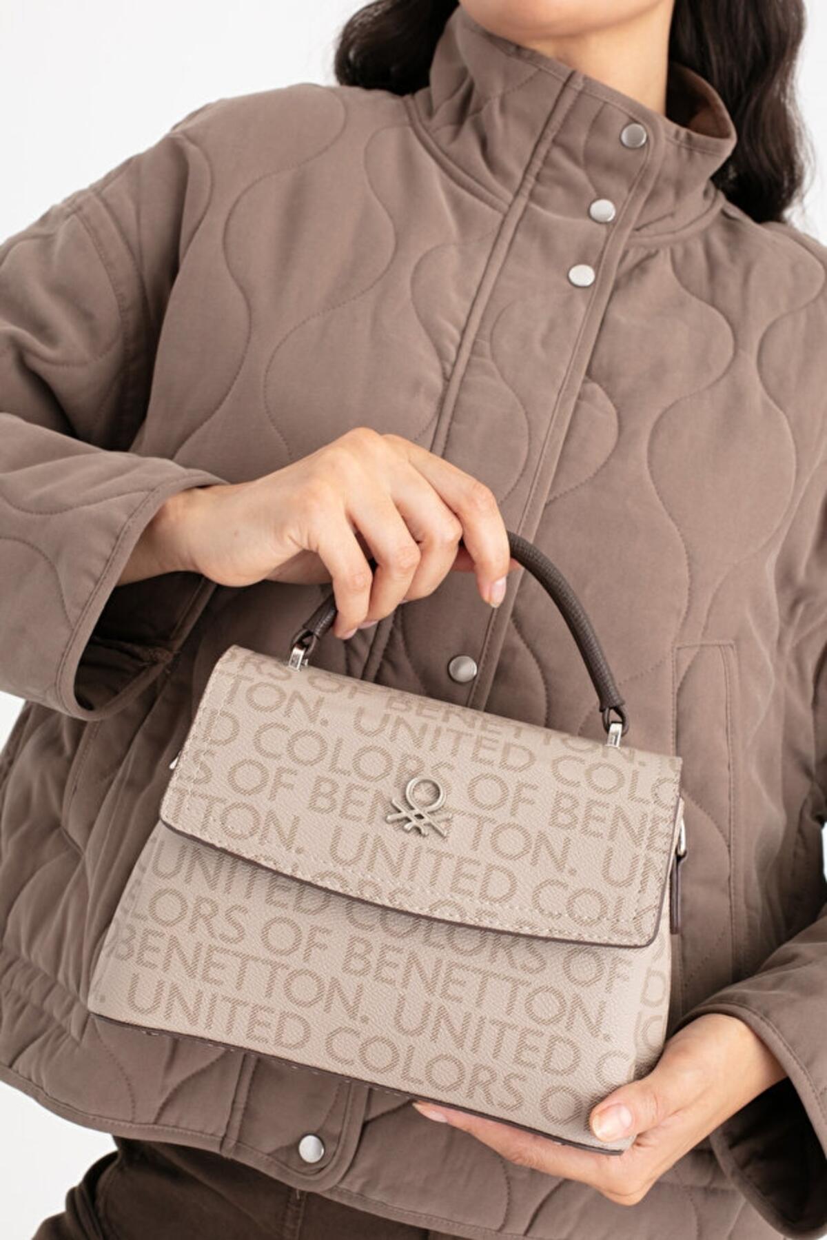 United Colors Of Benetton Kadın Çapraz Çanta BNT_1691 Taş-Kahve United Colors Of Benetton Kadın Çapraz Çanta BNT_1691 Taş-Kahve