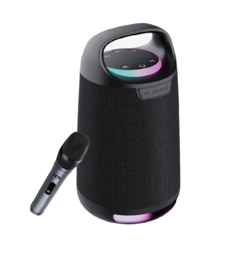 Linktech Bluetooth Hoparlör Premium Mikrofonlu M406 IPX4 Işıklı
