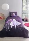 Özdilek Pike Takımı Tek Kişilik Lisanlı Frozen Natural Mor