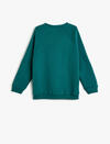 Koton Sweatshirt Erkek Çocuk 5WKB10240TK Yeşil