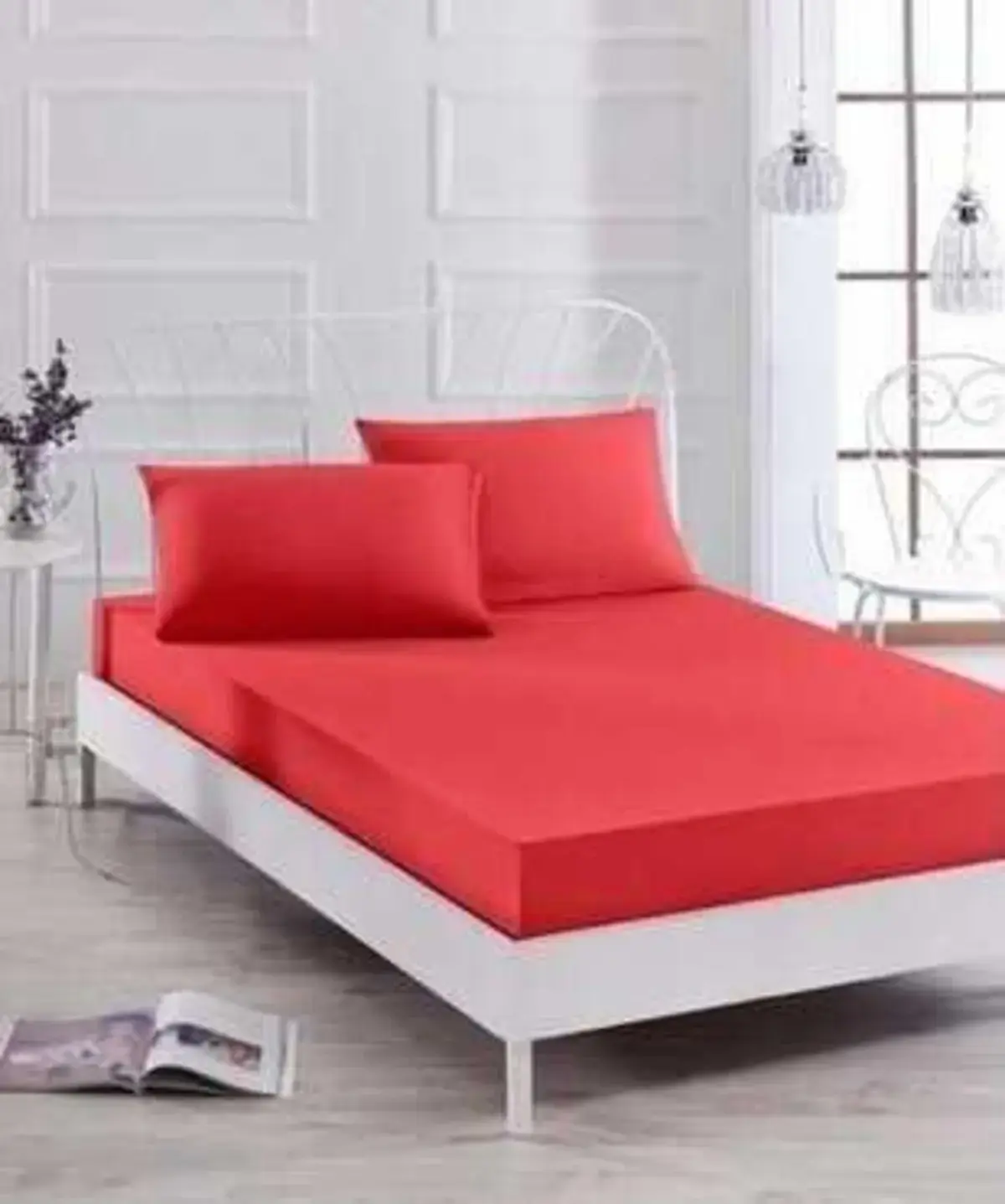 Özdilek Çarşaf Tk Fitted Trendy Kırmızı