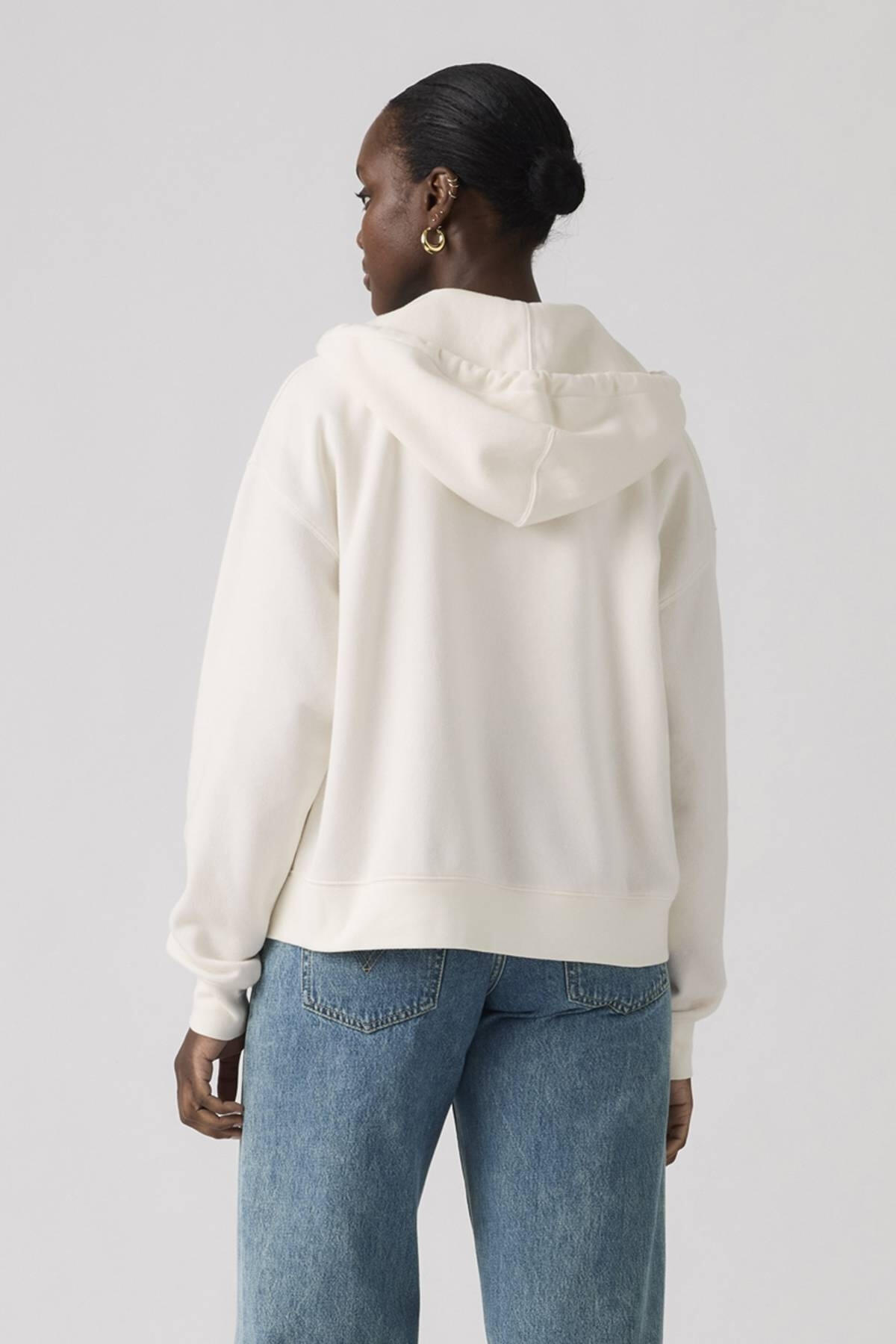 Levis Kadın Sweatshirt 001U1-0003 Beyaz