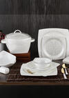 Aryıldız Yemek Tk 60P Bone Square Porselen 45004