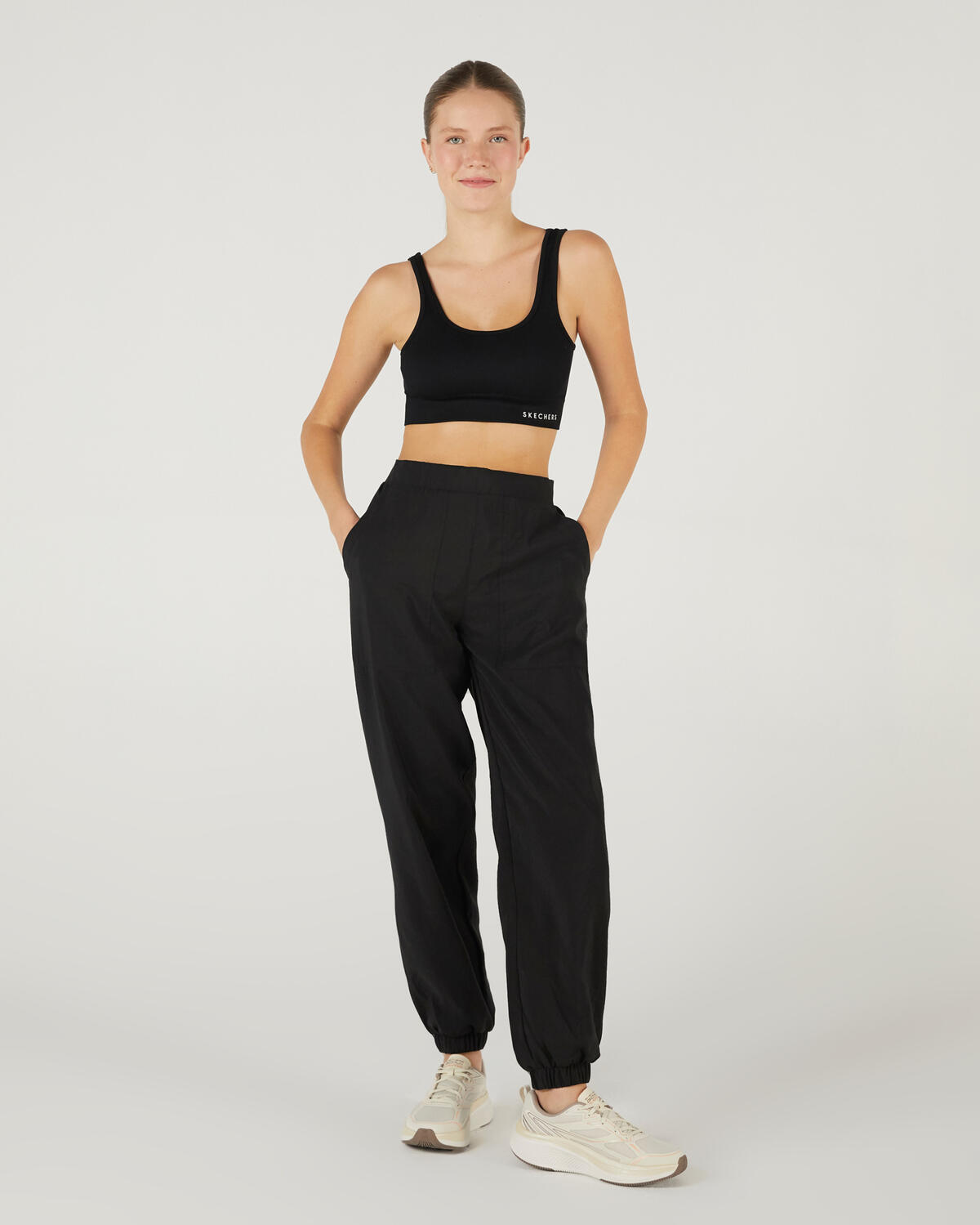 Skechers W Micro Collection Jogger Sweatpant S242124-001 Siyah