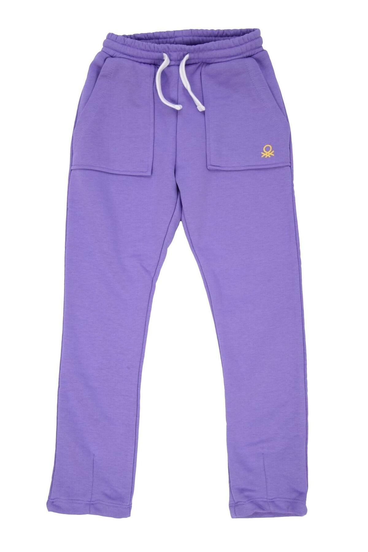 Benetton Eşofman Altı Kız Çocuk BNT-G21547 72799 Lila
