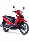Kuba Motosiklet SJ50 PRO Kırmızı