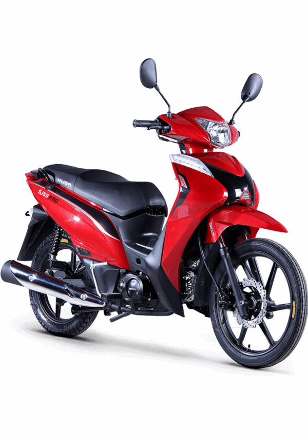 Kuba Motosiklet SJ50 PRO Kırmızı