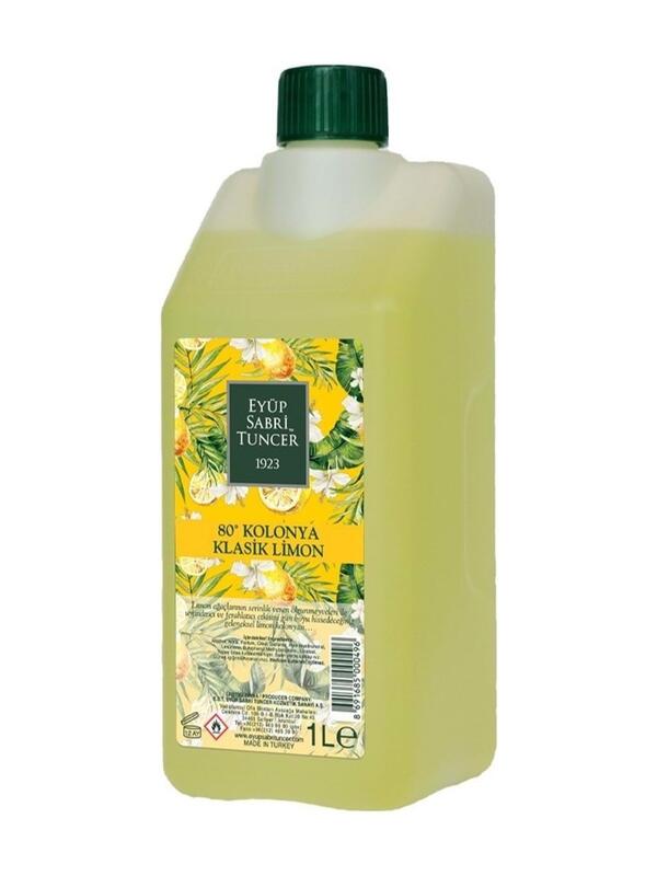 Eyüp Sabri Tuncer Kolonya Limon Kilitli Kapak 1Lt