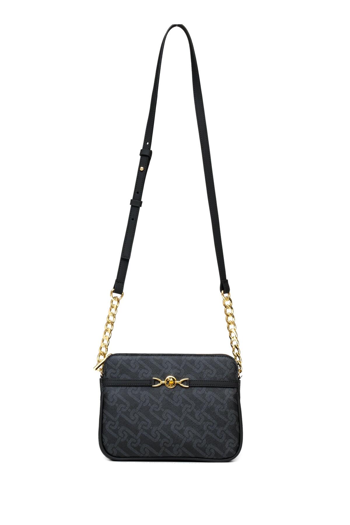 U.S. Polo Assn. Postacı Omuz Çanta US25109 Siyah