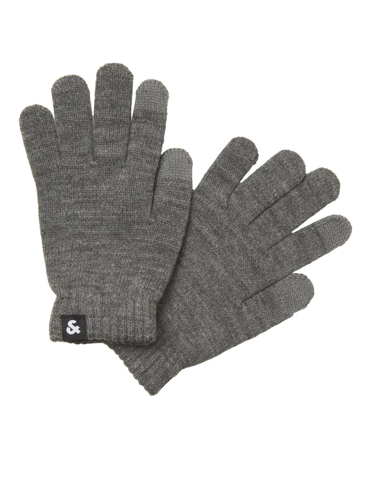 Jack&Jones Junior Eldiven 12236562 Gri Melanj
