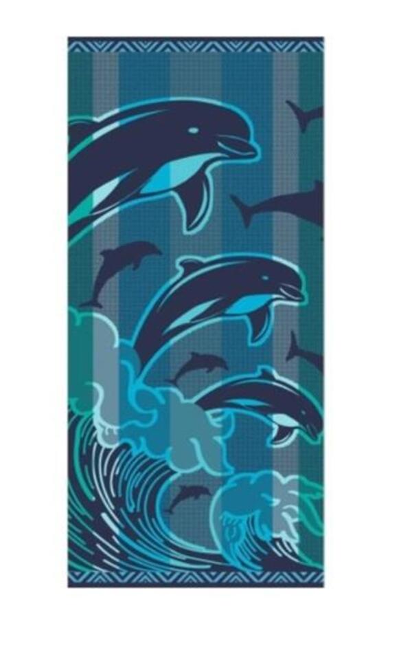 Özdilek Havlu Plaj 70*150 Nice Dolphın