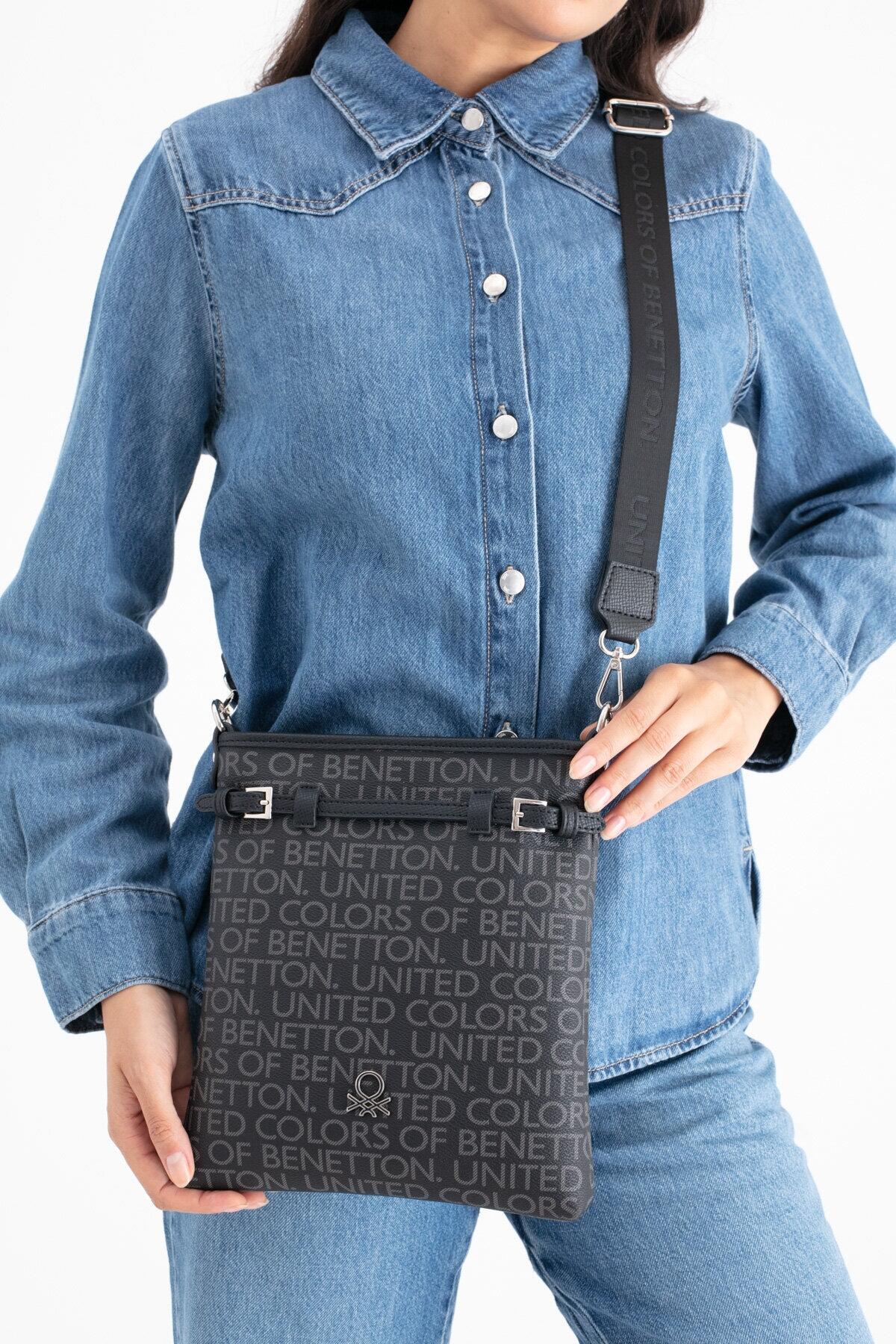 United Colors Of Benetton Kadın Çapraz Çanta BNT_1684 Siyah United Colors Of Benetton Kadın Çapraz Çanta BNT_1684 Siyah