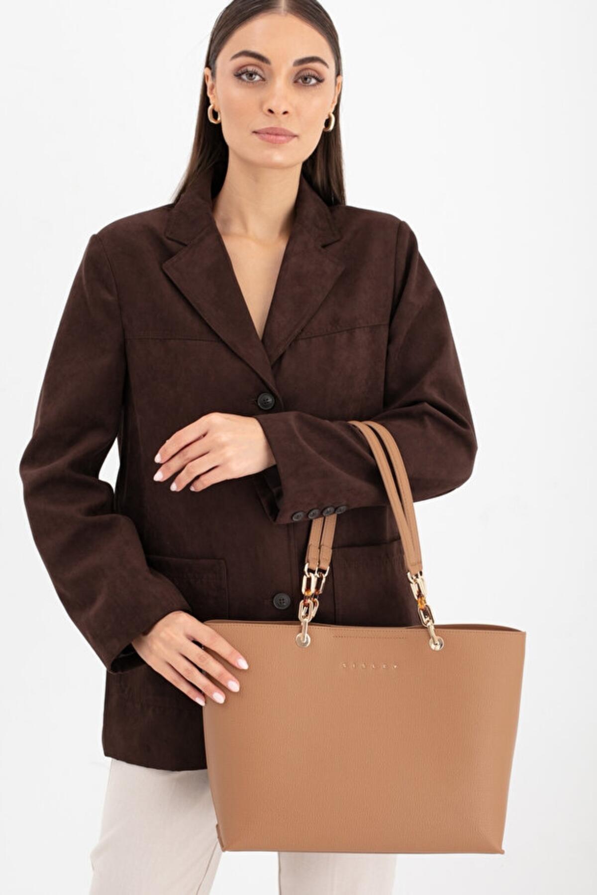 Sisley Kadın Kol Çantası SLY_285 Camel Sisley Kadın Kol Çantası SLY_285 Camel
