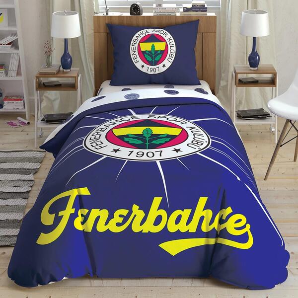 Taç Nevresim Takımı Tek Kişilik Disney Brf Fenerbahçe Light Glow