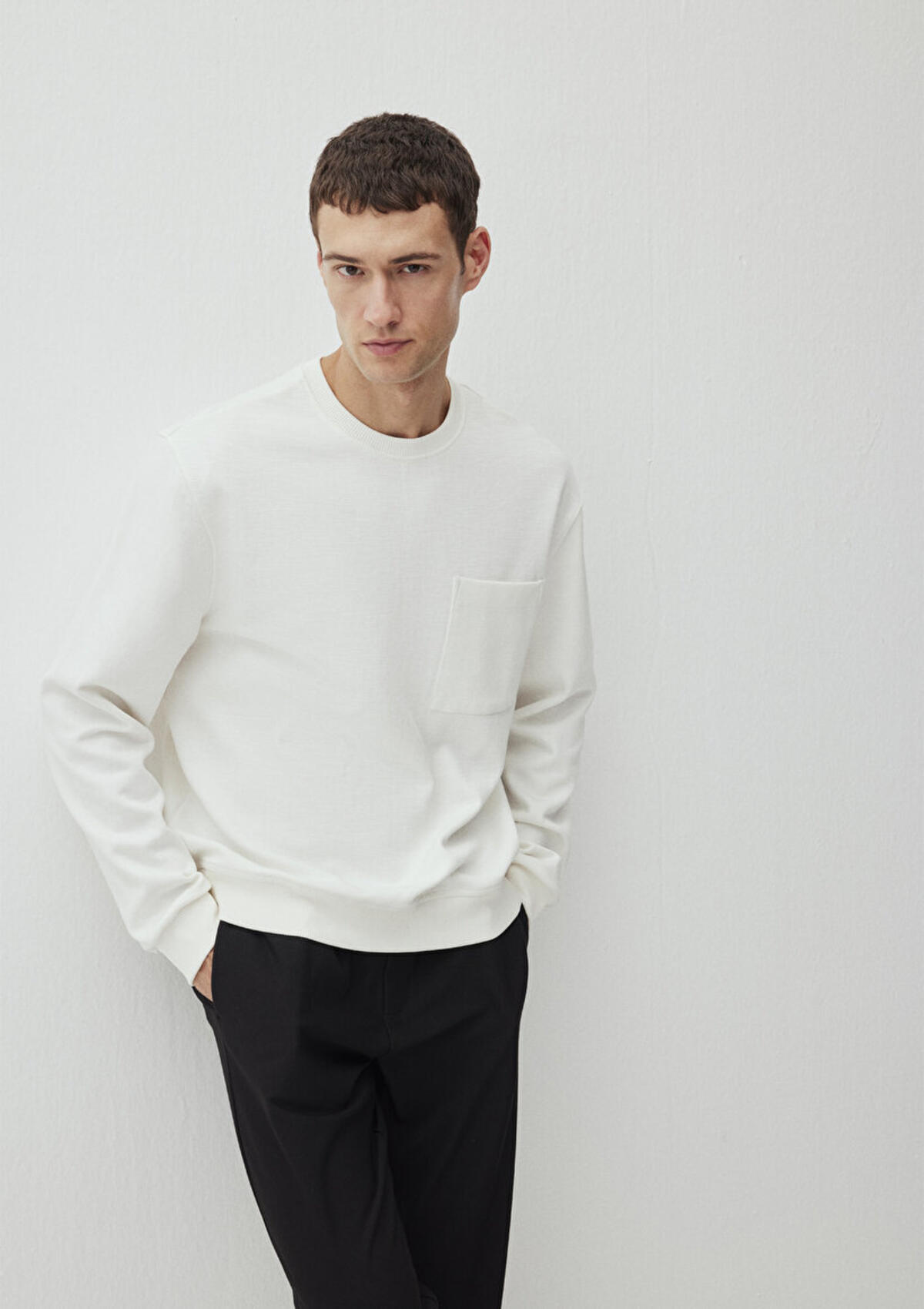 Mavi Sweatshirt M0S10264-70057 Kırık Beyaz