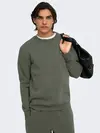 Only&Sons Erkek Sweatshirt 22033193 Haki
