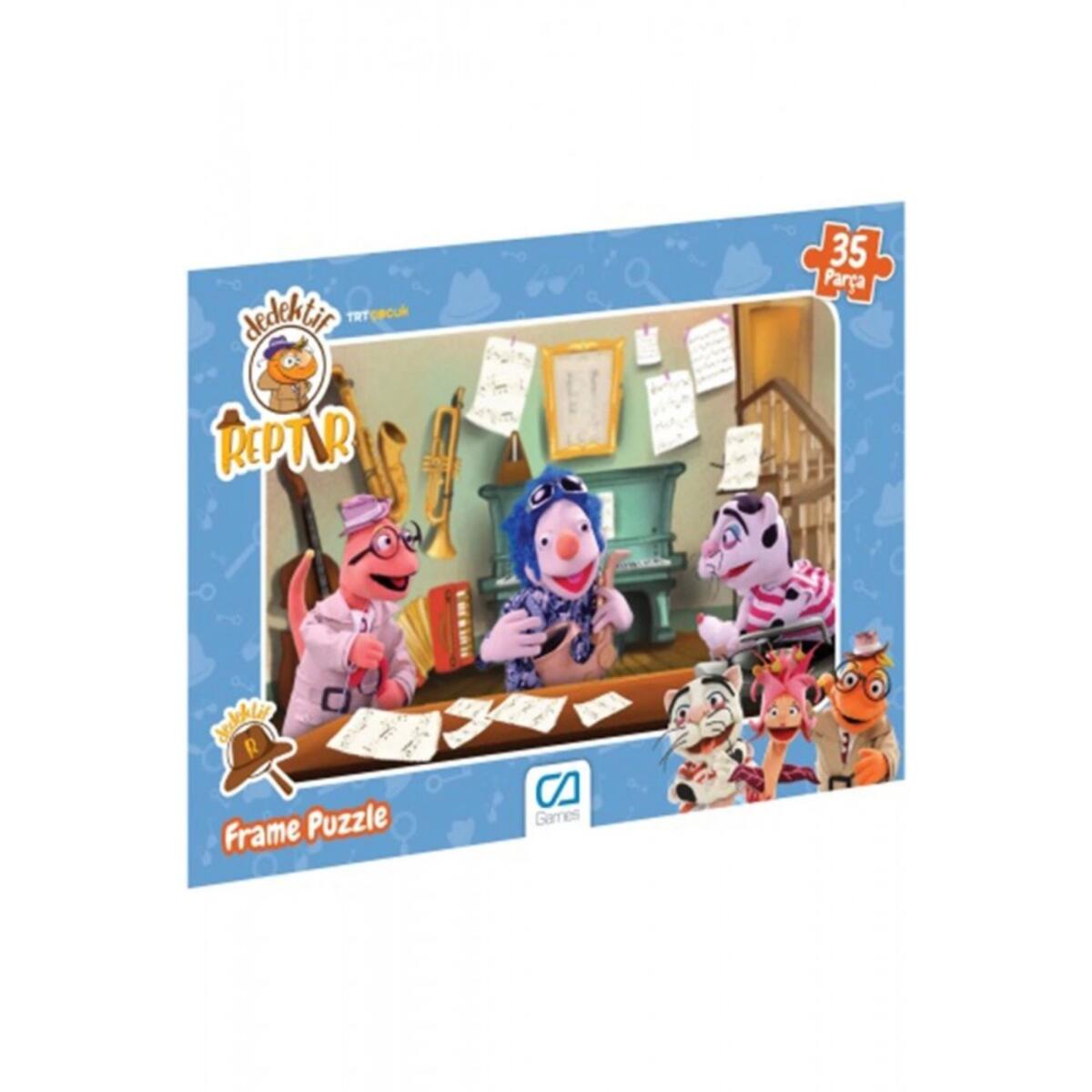 Ca Games Frame Puzzle 35 Parça Dedektif Reptır CAFRM5207-5208