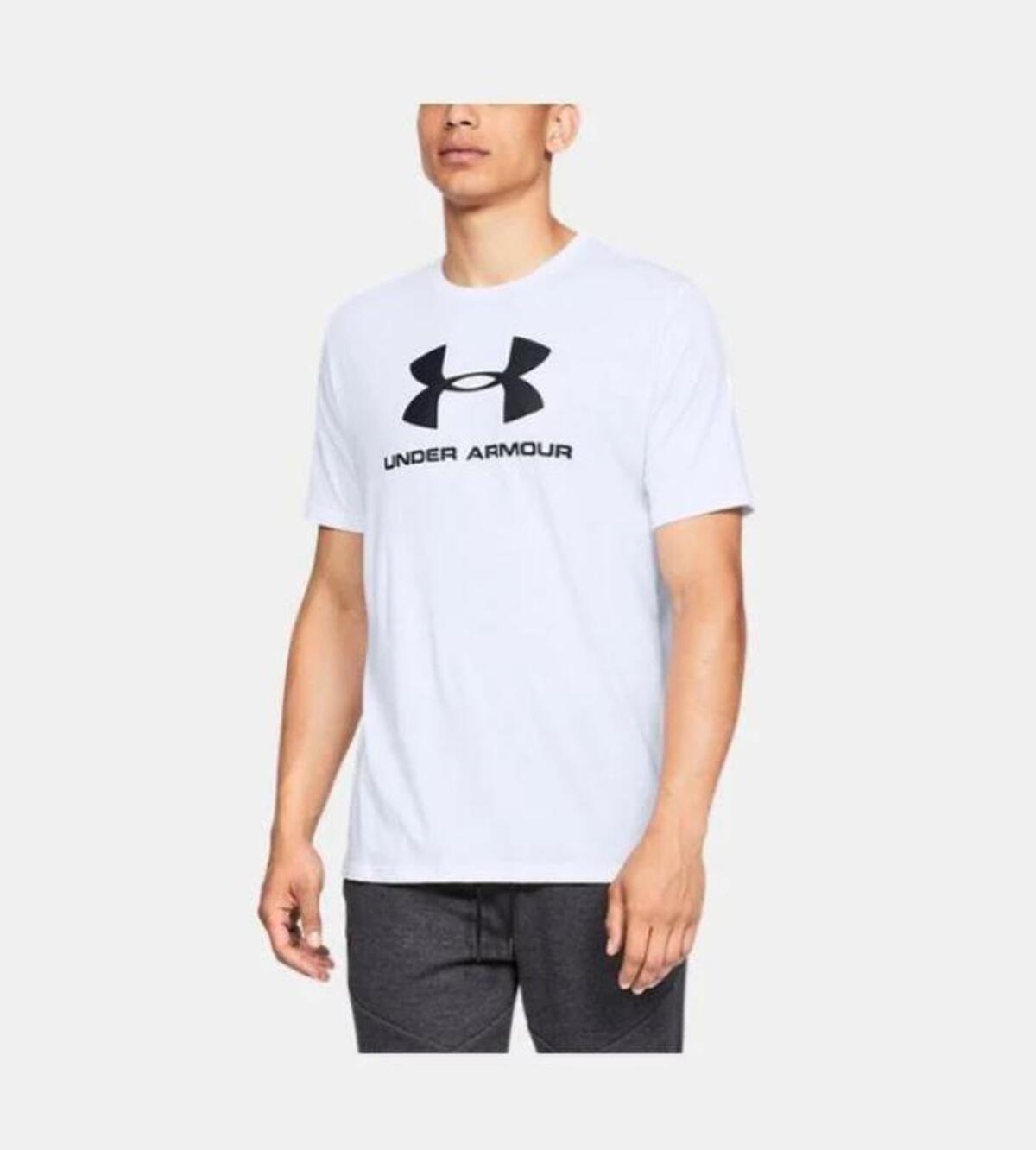 Under Armour Ua M Sportstyle Logo Ss 1329590-100 Beyaz