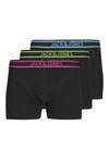Jack&Jones Boxer 3Lü 12272927 Siyah