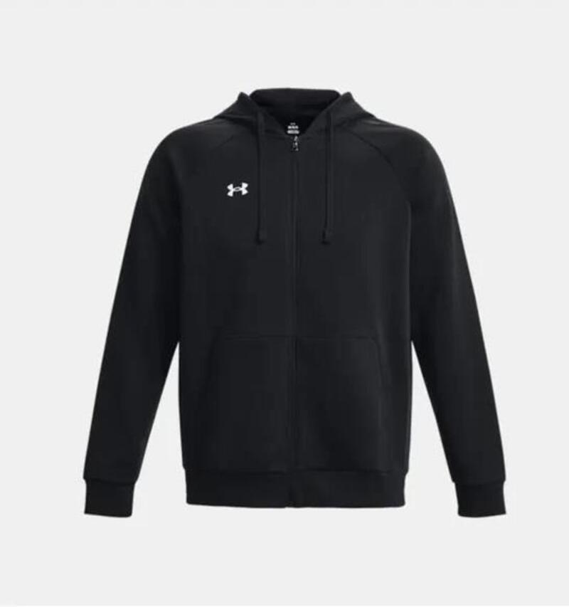 Under Armour Ua Rival Fleece Fz Hoodie 1379767-001 Siyah (Dy)