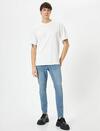 Koton Pantolon 4SAM40057ND Açık İndigo 34 32