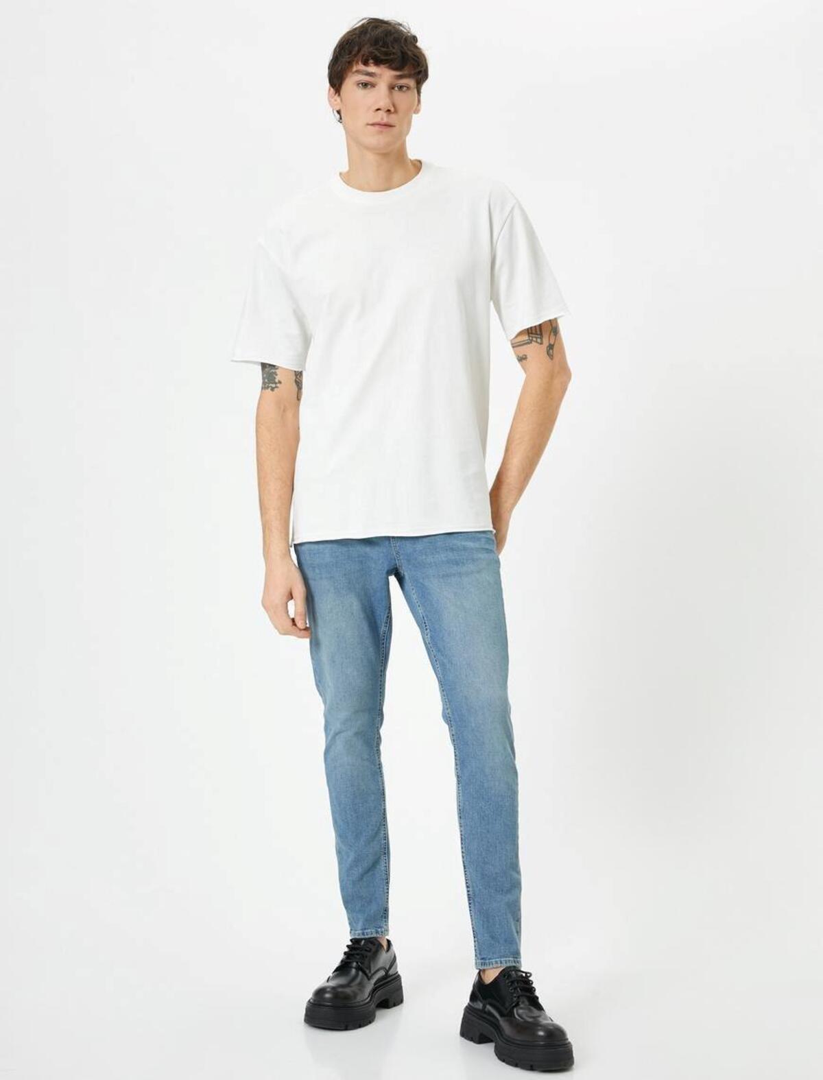 Koton Pantolon 4SAM40057ND Açık İndigo 34 32