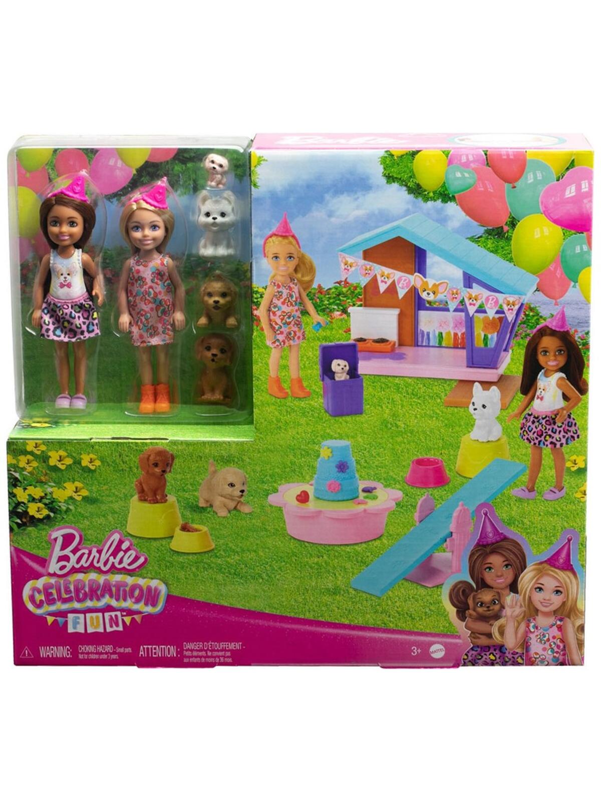 Barbie Chelsea Köpekçiğin Doğum Günü Oyun Seti MTL-HJY88