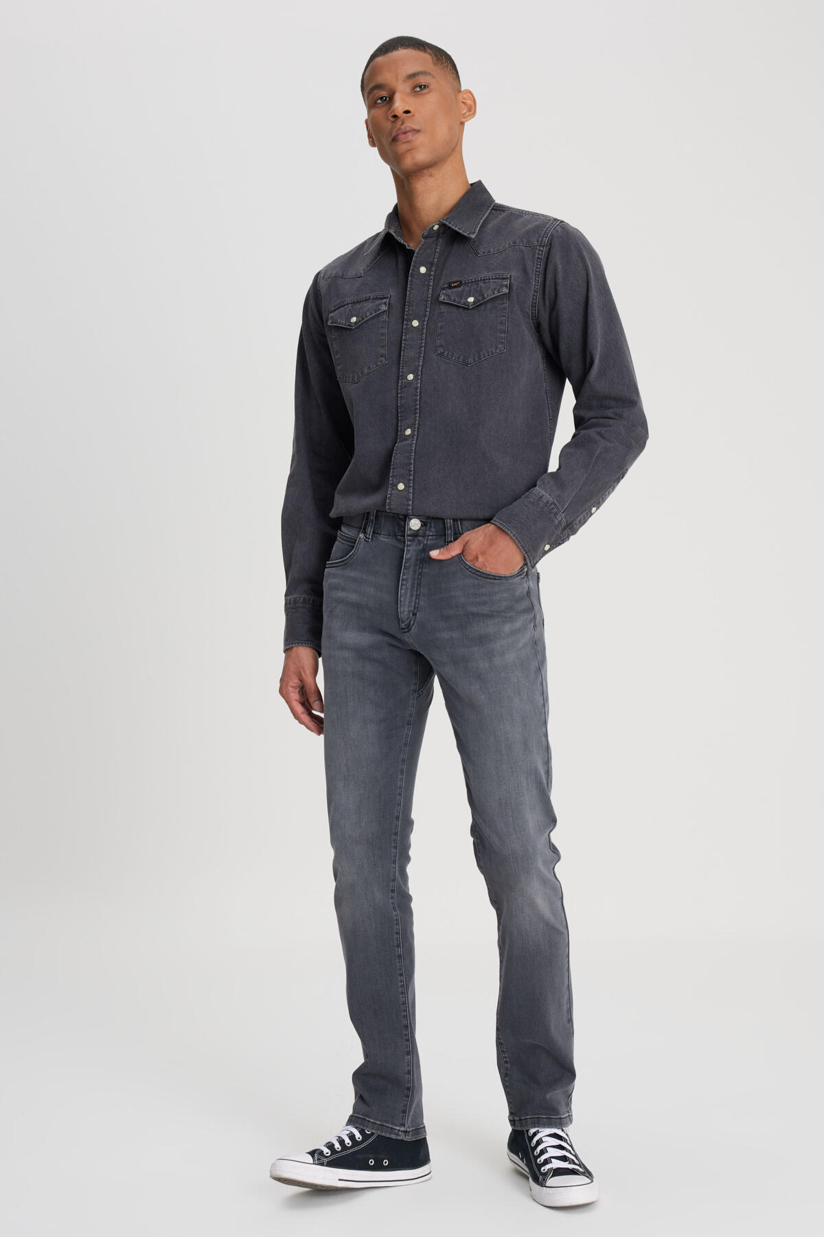 Lee Pantolon Jean Extreme Motion L72A008E47 Antrasit