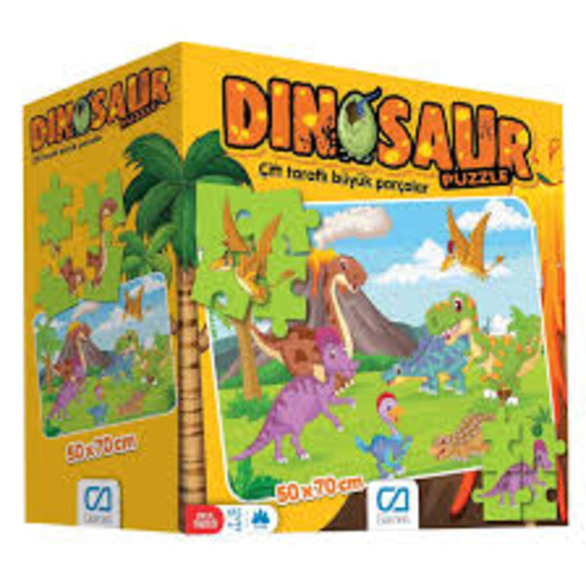 Ca Games Yer Puzzle Dinozorlar CAYER-5139