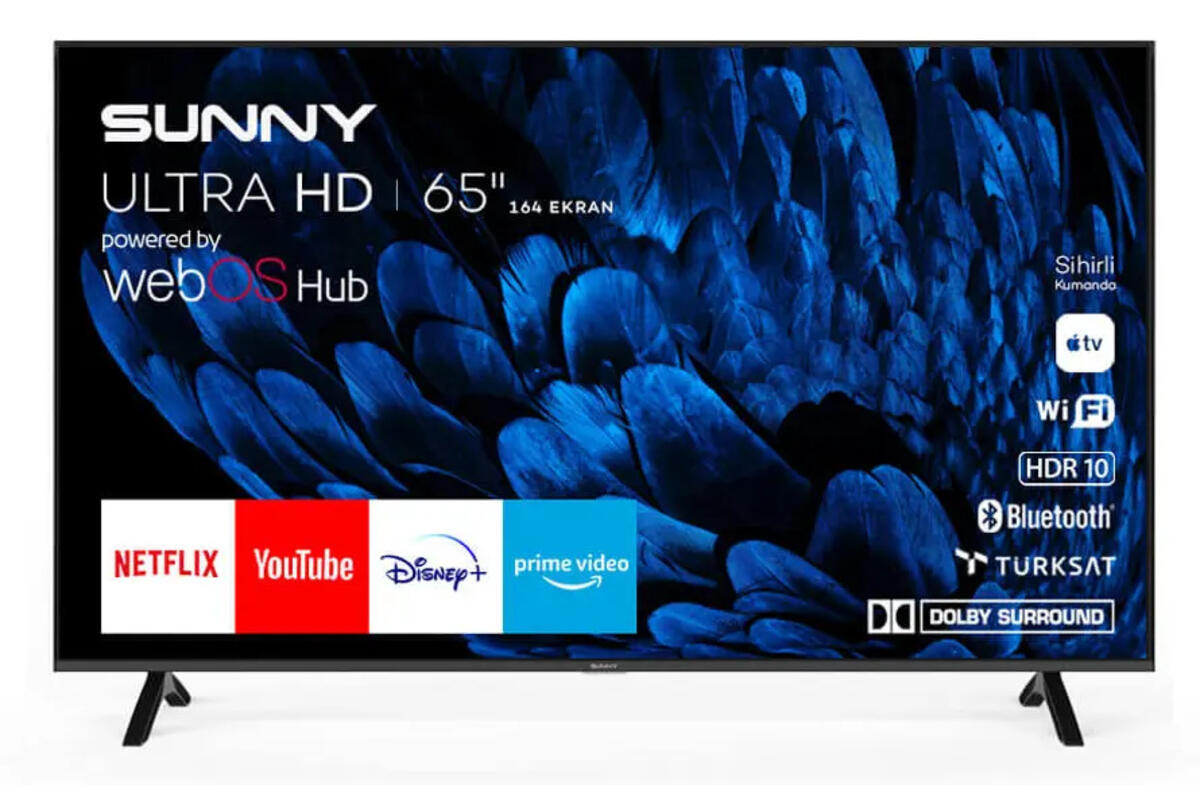Sunny Led Tv 65" SN65FMN252 4K UHD WebOS