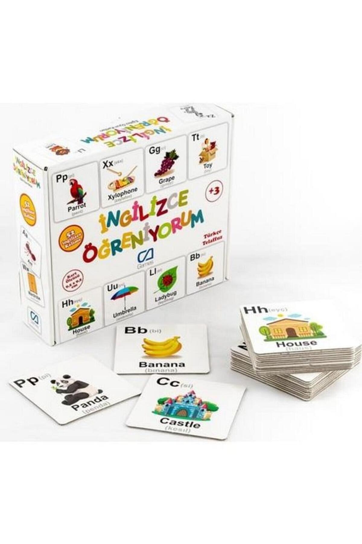 Ca Games Eğitici Kartlar İngilizce Öğreniyorum CA-5044