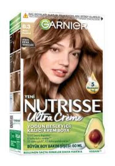 Garnier Saç Boyası Nutrisse Ultra Creme No:6.3 Altın Kumral (Dy)
