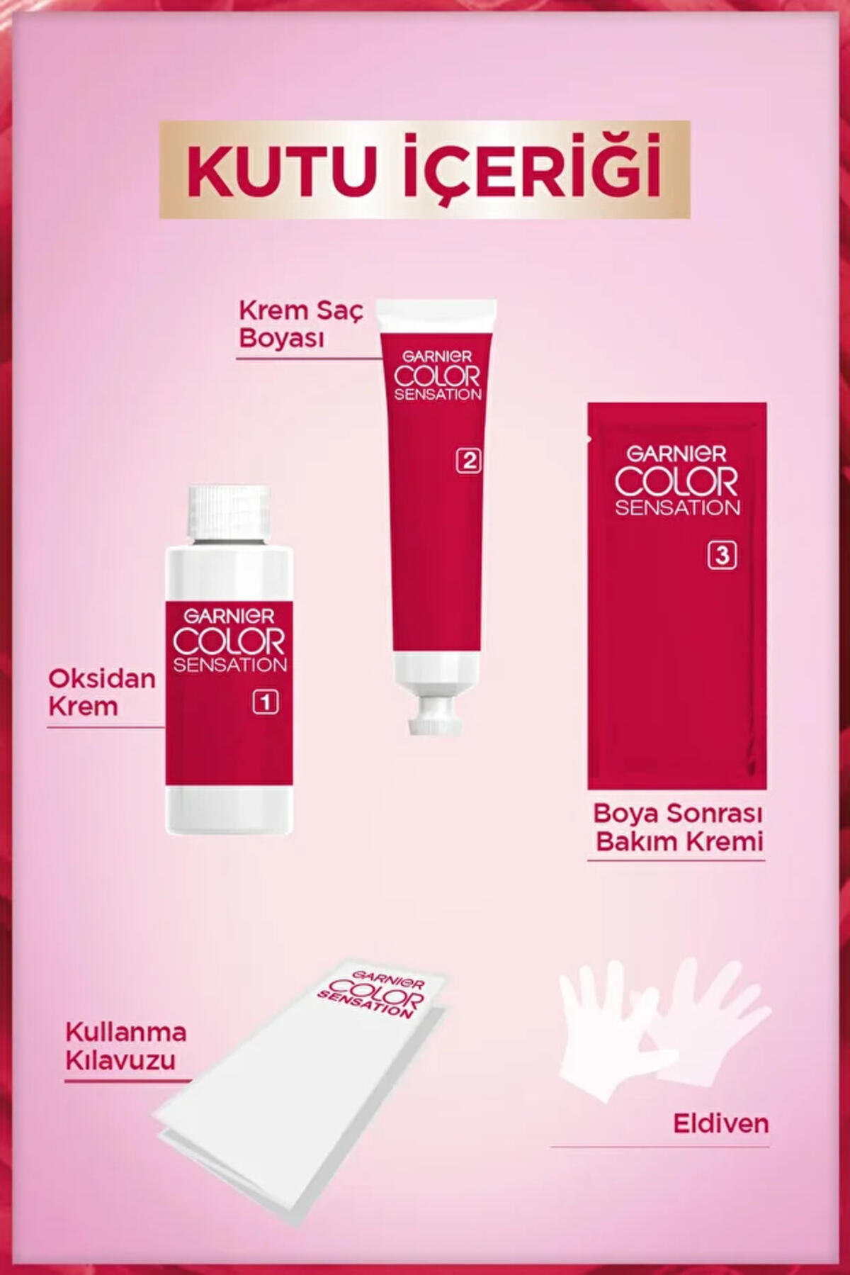 Garnier Saç Boyası Çarpıcı Renkler No:7.40