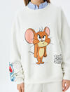 Koton Sweatshirt 5WAL10195IK Ekru