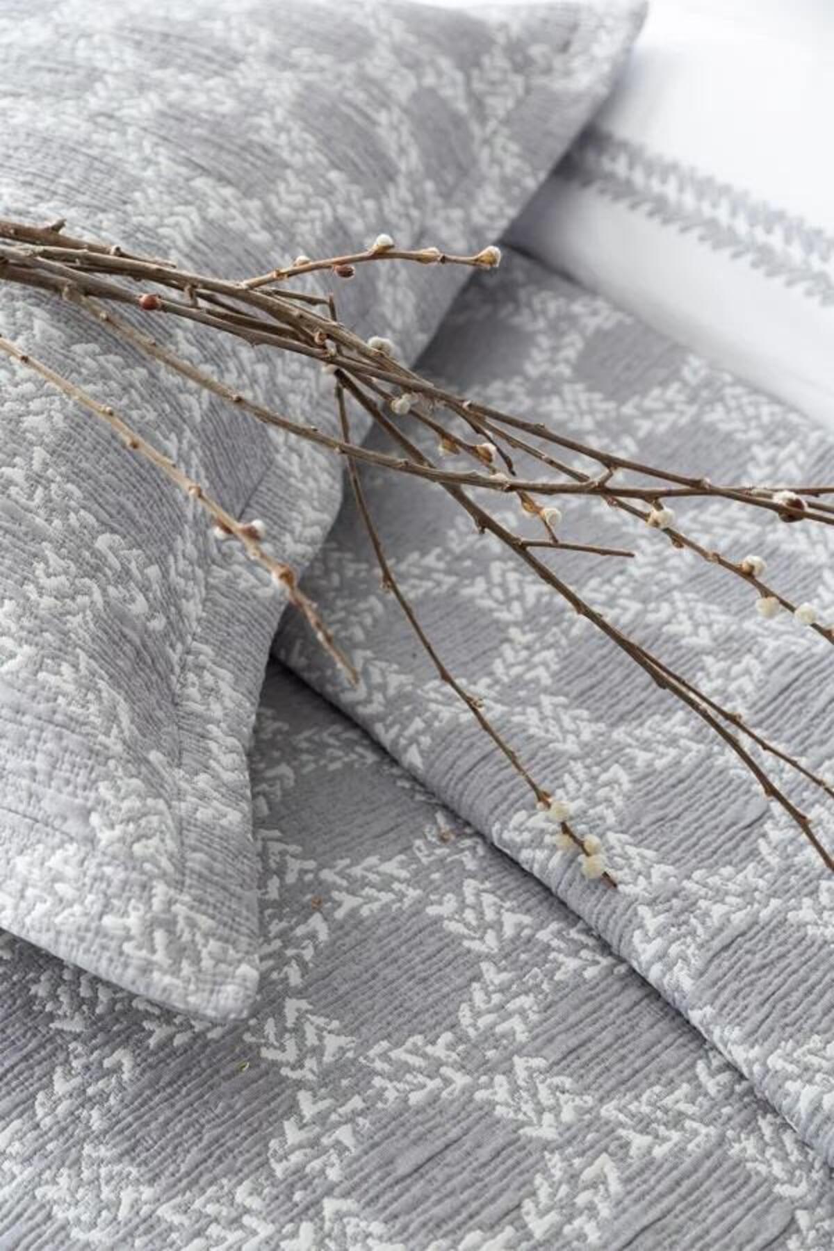Apricitas Home Timeless Prime Set Çift Kişilik Crown Gray