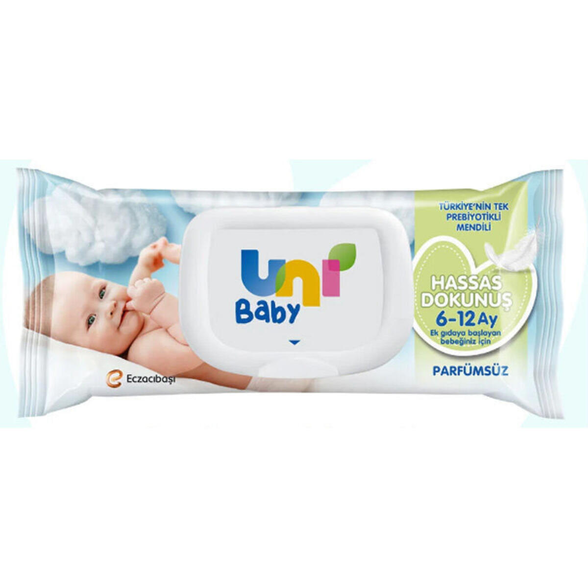 Uni Baby Islak Havlu Hassas Dokunuş 52Li